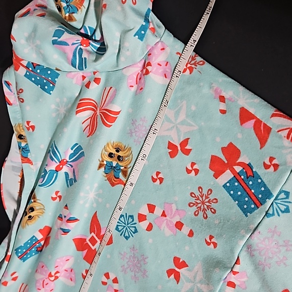 Nickelodeon  Jojo Siwa Winter Peppermint Puppies Casual Dress size lg (10-12) - Picture 6 of 7